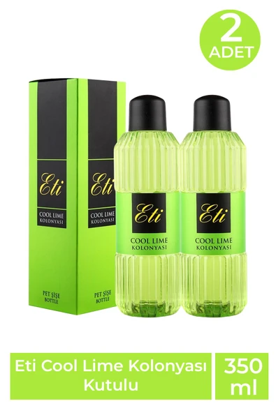 Eti Cool Lime Kolonya 350 ml 2 Adet ürün görseli 1