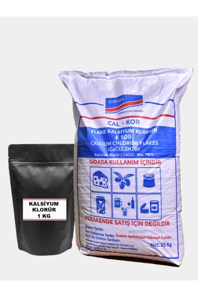 tedarik rehberi Kalsiyum Klorür 1 Kg ürün görseli 1