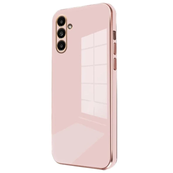 Samsung Galaxy A25 5g Kılıf Volet Silikon - Pembe ürün görseli 1