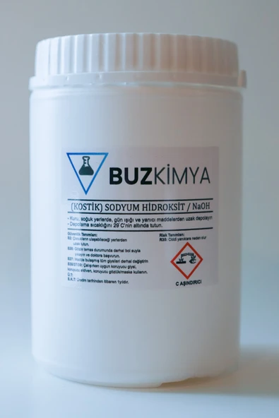 Buz Kimya Sodyum Hidroksit-kostik- 1 Kg ürün görseli 1