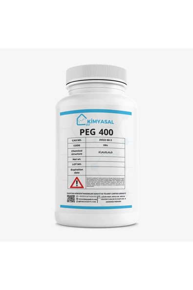 KİMYASAL EVİ PEG-400 / Polietilen Glikol 400 hammade 1 kg ürün görseli 1