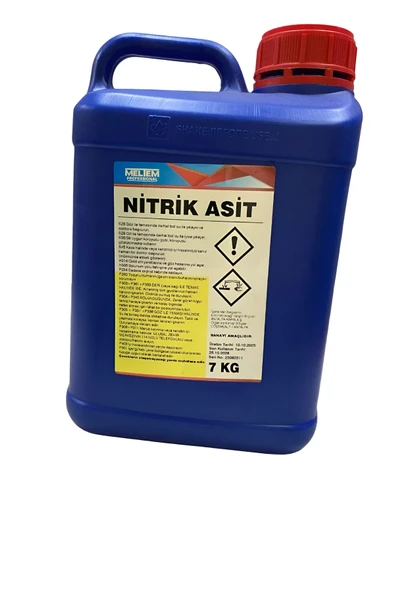 Ermiya Nitrik Asit - %55 - Hno3 - 7 kg ürün görseli 1