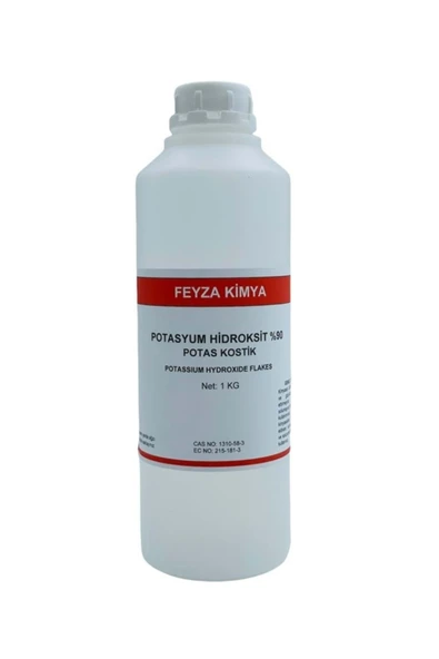 Feyza Kimya Potasyum Hidroksit Potas Kostik (1 Kg) ürün görseli 1