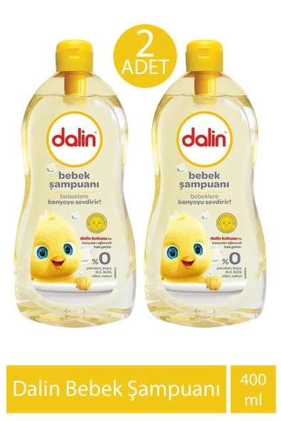 Dalin Bebek Şampuanı 400 ml 2 Adet ürün görseli 1