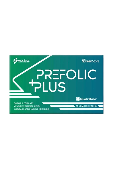 Prefolic Plus 30 Yumuşak Kapsül ürün görseli 1