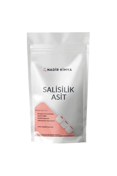 Nadir Kimya Salisilik Asit 1000 Gr - (Salicylic Acid) - BHA Kozmetik Hammadde ürün görseli 1