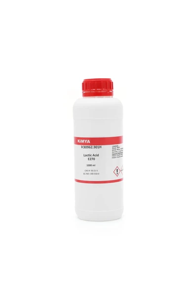 Zürih Ticaret Laktik Asit 1 Litre - Saflık:80% - CAS No: 50-21-5 ürün görseli 1