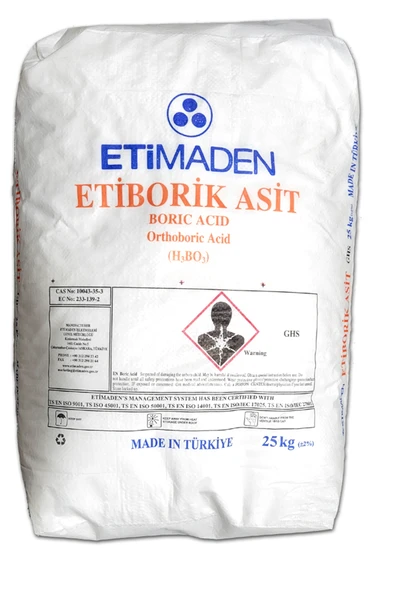 Eti MADEN BORİK ASİT 1Kg - Resim 2