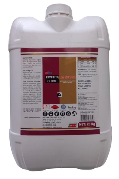 REVA Retox Propilen Glikol Plus 20 KG Bidon ürün görseli 1