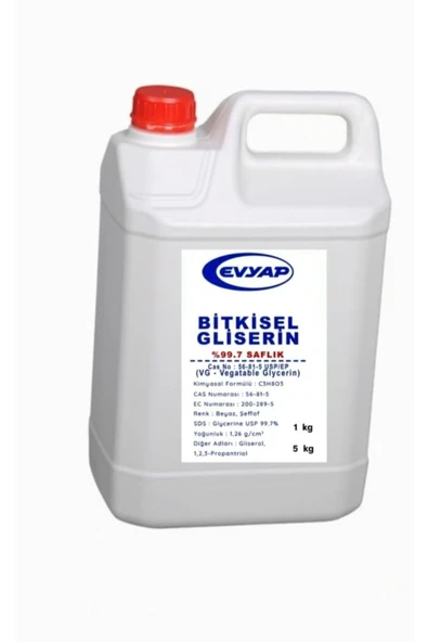 Evyap GLİSERİN 5 KG ürün görseli 1