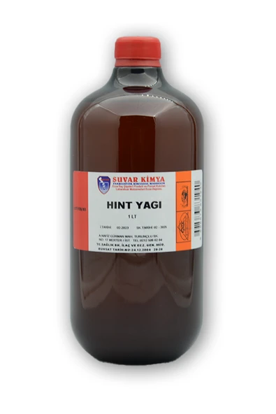 Suvar Kimya Hint Yağı 1lt ürün görseli 1