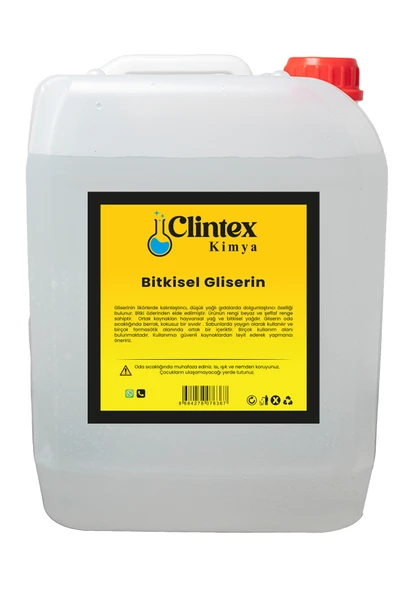 Clintex Kimya %99 Bitkisel Gliserin Yağı 6 Kg ürün görseli 1