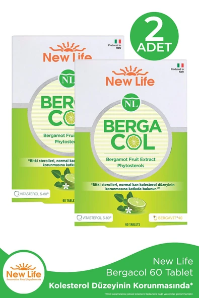 New Life Bergacol 60 Tablet 2 Adet ürün görseli 1