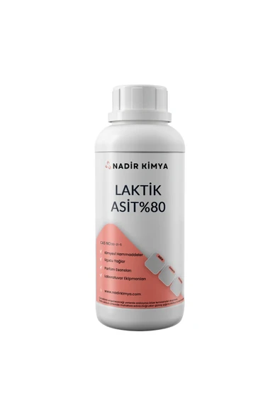 Nadir Kimya Laktik Asit %80 1000 Gr - (Lactic Acid) ürün görseli 1