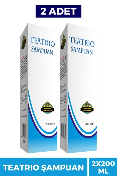 Teatrio Şampuan 200 ml 2 Adet ürün görseli 1