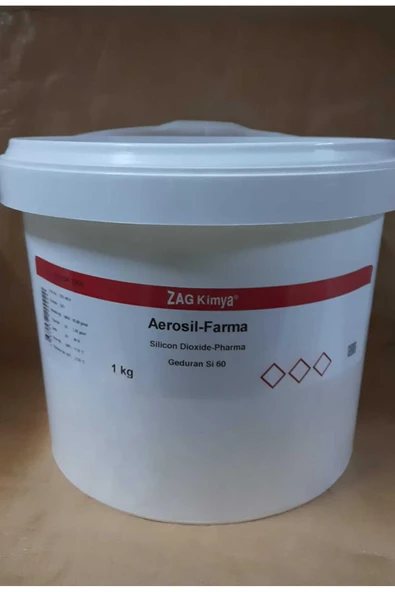 ZAG KİMYA AEROSİL 200 (SİLİKON DİOKSİT) PHARMA GRADE 1 KG ürün görseli 1