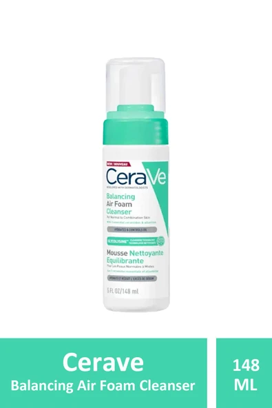 Cerave Balancing Air Foam Cleanser 148 ml ürün görseli 1