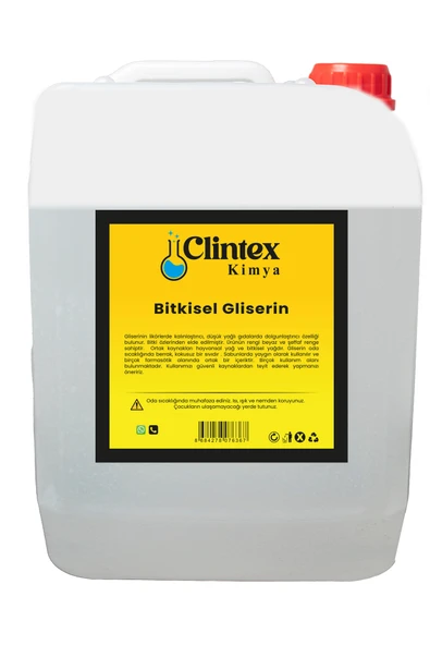 Clintex Kimya %99 Bitkisel Gliserin Yağı 5 Kg ürün görseli 1