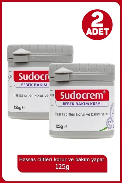 Sudocrem Bebek Bakım Kremi 125 gr - Teva 2 Adet ürün görseli 1