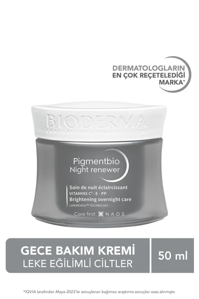 Bioderma Pigmentbio Night Renewer 50 ml ürün görseli 1