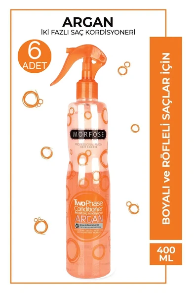 Morfose Argan Sıvı Saç Kremi 400 ml 6 Adet ürün görseli 1