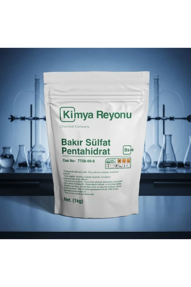 Kimya Reyonu BAKIR SÜLFAT PENTAHİDRAT ürün görseli 1