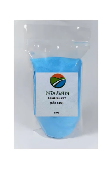 Vadi Kimyaa Bakır Sülfat Pentahidrat (Göz Taşı) - 1 Kg ürün görseli 1