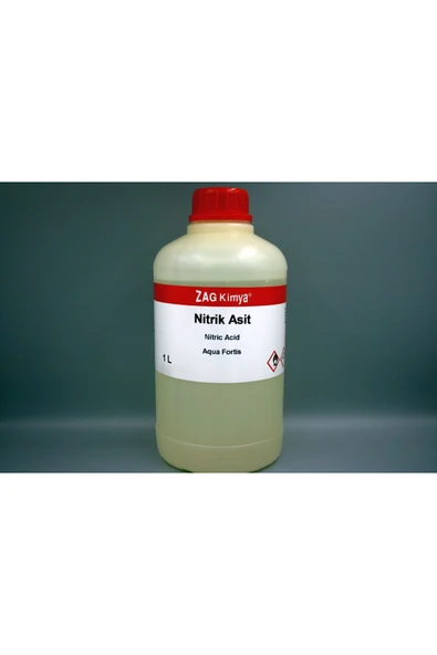 ZAG KİMYA HNO3 - Nitrik %52-56 (Teknik Kalite) - 1 Lt ürün görseli 1