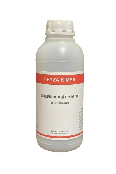 Feyza Kimya Sülfürik Asit %96-98 (500 ML) ürün görseli 1
