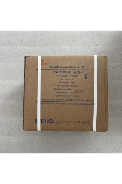 İFAKimya İFA Kimya Askorbik Asit C Vitamini E 300 25 kg ürün görseli 1