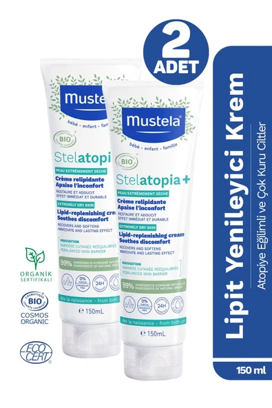 Mustela Stelatopia Cream 150 ml 2 Adet ürün görseli 1
