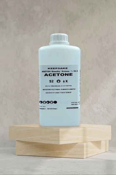 KEEPSAKE 1 Litre Saf Aseton %99,9 ürün görseli 1