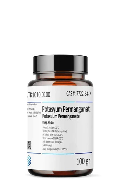 Aromel Potasyum Permanganat 100 gr Ekstra Saf ürün görseli 1