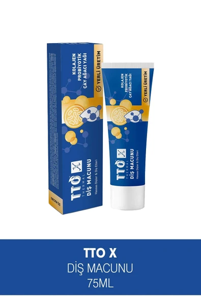 Tto X Probiyotik Diş Macunu 75 ml ürün görseli 1