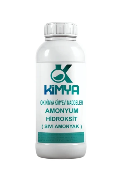 Ok Kimya Amonyak (sıvı) Amonyum Hidroksit 1 Kg ürün görseli 1