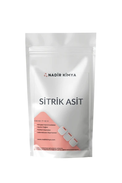 Nadir Kimya Sitrik Asit Anhidrat 1000 Gr ürün görseli 1