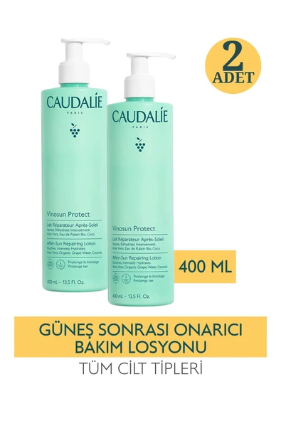 Caudalie Vinosun After Sun Repairing Lotion 400 ml 2 Adet ürün görseli 1