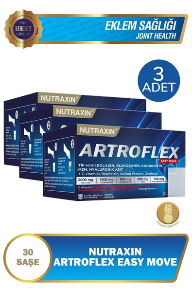 Nutraxin Artroflex Easy Move 30 Saşe 3 Adet ürün görseli 1