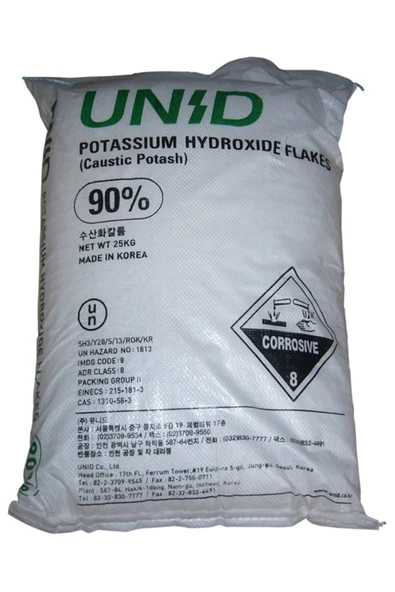 AGROERA Plant Nutrition Potasyum Hidroksit 1 Kg. Hümik Asit Yapmak Için (potas Kostik) ürün görseli 1