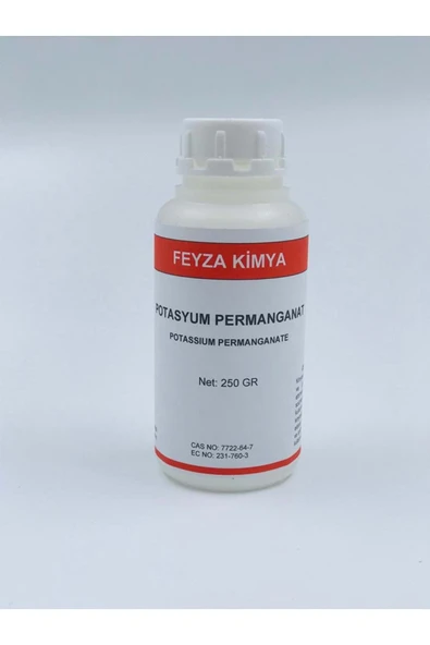 Feyza Kimya FEYZA KİMYA POTASYUM PERMANGANAT (250 GR) ürün görseli 1