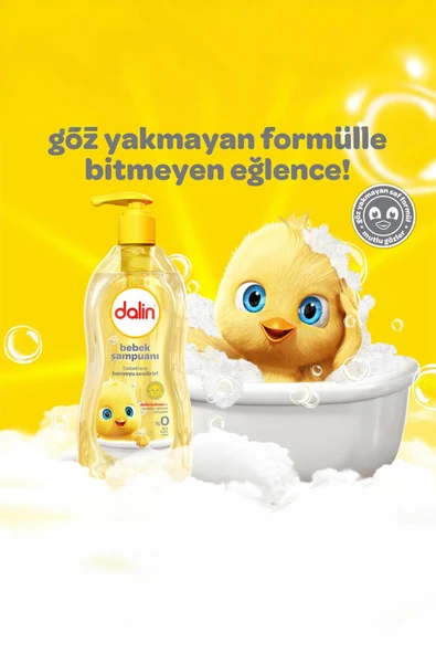 Dalin Bebek Şampuanı 400 ml 3 Adet - Resim 4