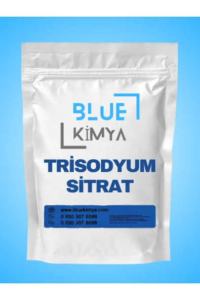Blue Kimya Trisodyum Sitrat (E331) 1 KG – Gıda ve Peynir Üretimi İçin Eritici Tuz ürün görseli 1