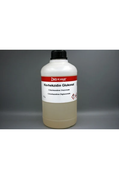 ZAG KİMYA Klorheksidin (klorhekzidin) Glukonat %20 Chem Pure 1lt ürün görseli 1