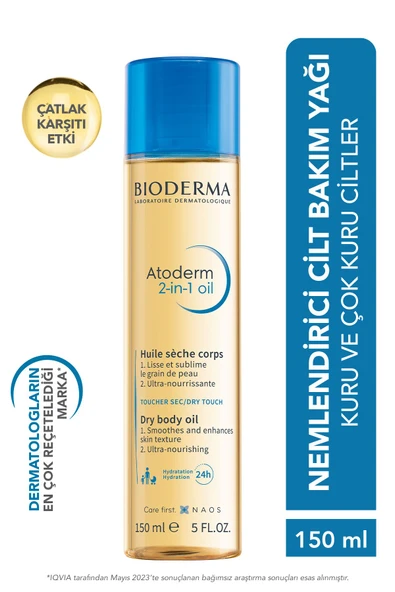 Bioderma Atoderm 2 In 1 Oil 150 ml ürün görseli 1