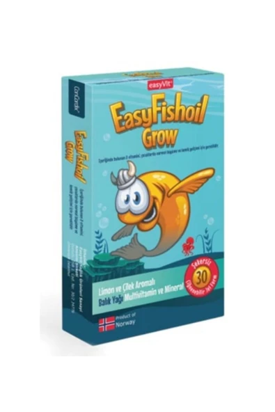 EasyFishoil Grow 30 Jel Tablet ürün görseli 1