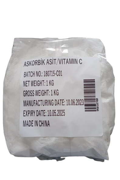 Meteksan Askorbik Asit C Vitamini 1 kg ürün görseli 1