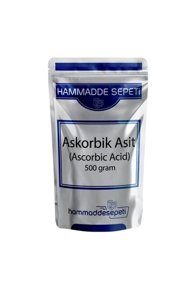 Hammadde Sepeti Askorbik Asit Vitamin C 500 gr ürün görseli 1