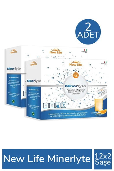 New Life Minerlyte 12 Saşe 2 Adet ürün görseli 1