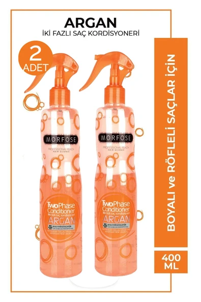 Morfose Argan Sıvı Saç Kremi 400 ml 2 Adet ürün görseli 1
