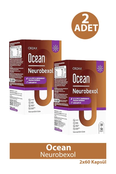 Ocean Neurobexol 60 Kapsül 2 Adet ürün görseli 1